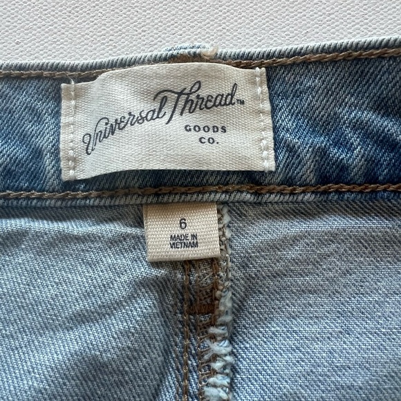 NWT Women's Universal Thread High-Rise Denim Maxi Skirt Size 6 (L) - Picture 5 of 7